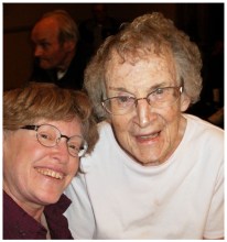 Linda and Friend at Emeritus Spring Estates Dec. 2012