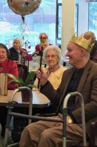 King for a day at Merrill Gardens, Northgate