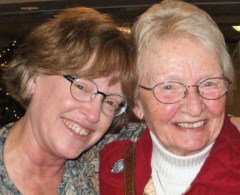 Linda and Mom Melsted