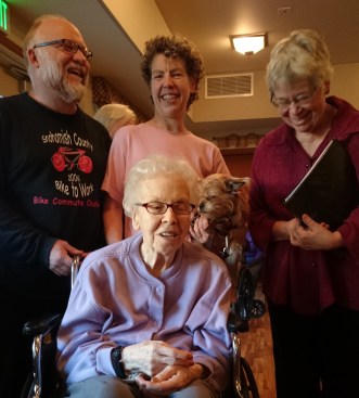 Olga, Elsebeth and family Dec 30 2015